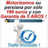 motorización persianas